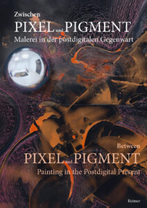 Buchcover von "Zwischen Pixel und Pigment"